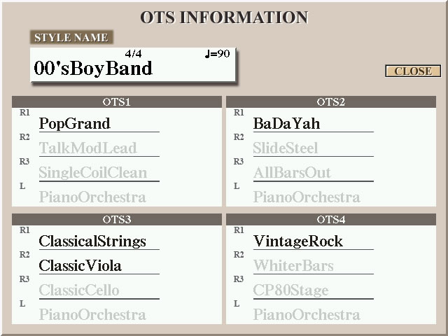 Final OTS Info for T5.